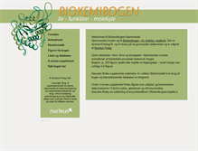 Tablet Screenshot of biokemibogen.dk